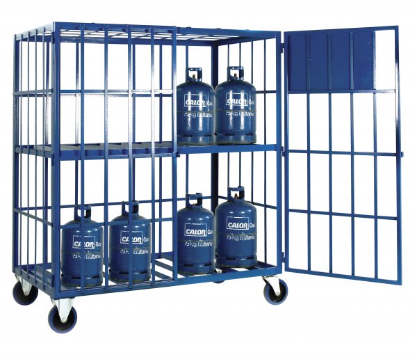 Mobile Cylinder Storage Cage | Stores up to 16 x Calor Cylinders