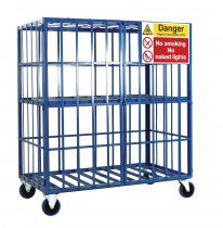 Mobile Cylinder Storage Cage | Stores up to 16 x Calor Cylinders