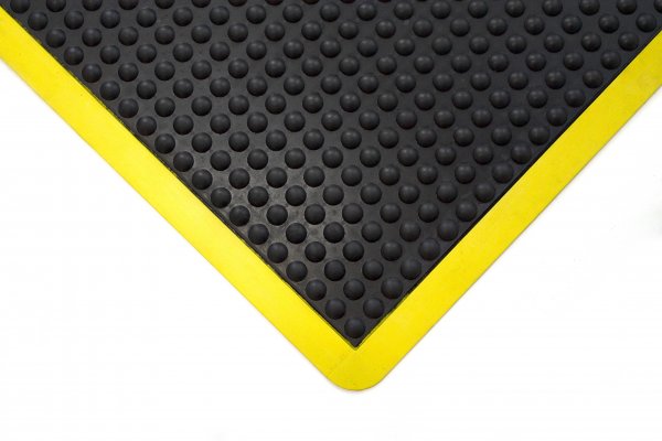 Safety Bubblemat | Black & Yellow | 0.6m x 0.9m | COBA