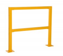 Pair of Lift Out Barrier Rails | 1200mm Wide | Yellow