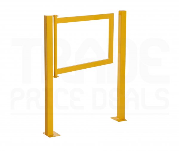 Gate for Fully Welded Walkway Barriers | 1100 x 900mm | Yellow
