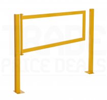 Gate for Fully Welded Walkway Barriers | 1100 x 1200mm | Yellow