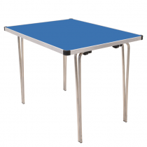 Laminate Folding Table | 635 x 915 x 685mm | 3ft x 2ft 3" | Azure | GOPAK Contour25