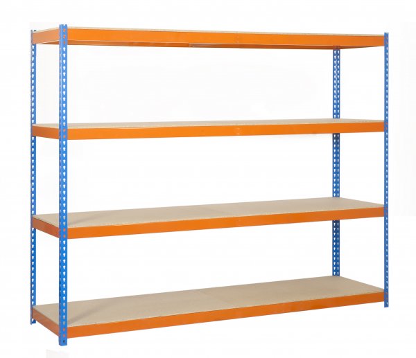 Everyday Racking | 2000h x 1800w x 600d mm | 400kg Max Weight per Shelf | 4 Levels