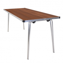 Laminate Folding Table | 584 x 1830 x 610mm | 6ft x 2ft | Teak | GOPAK Contour25