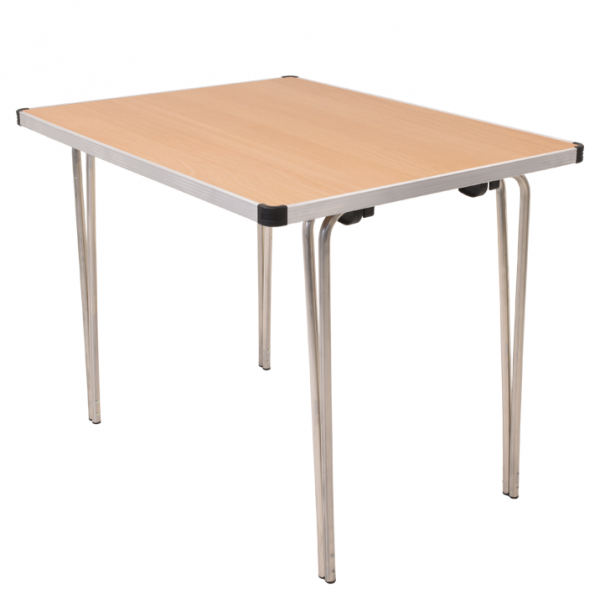 Laminate Folding Table | 635 x 915 x 685mm | 3ft x 2ft 3" | Beech | GOPAK Contour25