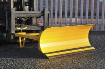 Heavy Duty Snow Plough Forklift Attachment | 1.2m Wide | Black & Yellow | Loadtek