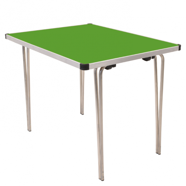 Laminate Folding Table | 635 x 915 x 685mm | 3ft x 2ft 3" | Pea Green | GOPAK Contour25