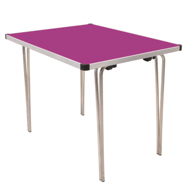 Laminate Folding Table | 635 x 915 x 685mm | 3ft x 2ft 3" | Fuchsia | GOPAK Contour25