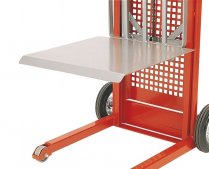 Portable Loader | Solid Fork Platform | Load Retention Strap | Max Load 200kg | Orange | Ezilift