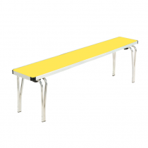 Laminate Stacking Bench | 432 x 1520 x 254mm | 5ft | Yellow | GOPAK Contour25
