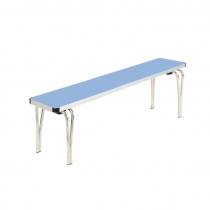 Laminate Stacking Bench | 381 x 1220 x 254mm | 4ft | Pastel Blue | GOPAK Contour25