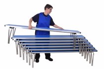Laminate Stacking Bench | 432 x 1520 x 254mm | 5ft | Maple | GOPAK Contour25