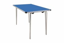 Laminate Folding Table | 760 x 1220 x 610mm | 4ft x 2ft | Azure | GOPAK Contour25 Plus