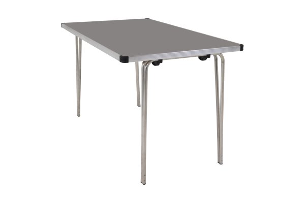 Laminate Folding Table | 760 x 1220 x 610mm | 4ft x 2ft | Storm | GOPAK Contour25 Plus