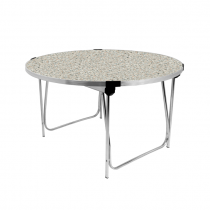 Round Laminate Folding Table | Heavy Duty | 508 x 1220mm | 4ft | Ailsa | GOPAK