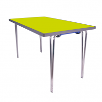 Premier Folding Table | 700 x 1220 x 685mm | 4ft x 2ft 3″ | Acid Green | GOPAK