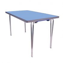 Premier Folding Table | 508 x 1220 x 610mm | 4ft x 2ft | Pastel Blue | GOPAK