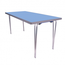 Premier Folding Table | 584 x 1520 x 760mm | 5ft x 2ft 6″ | Pastel Blue | GOPAK