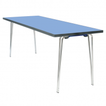 Premier Folding Table | 508 x 1830 x 610mm | 6ft x 2ft | Pastel Blue | GOPAK