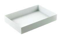 Replacement Tray for BT108 & BT110 Basket & Tray Trolleys | White