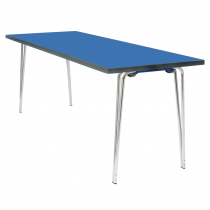 Premier Folding Table | 760 x 1830 x 685mm | 6ft x 2ft 3" | Azure | GOPAK
