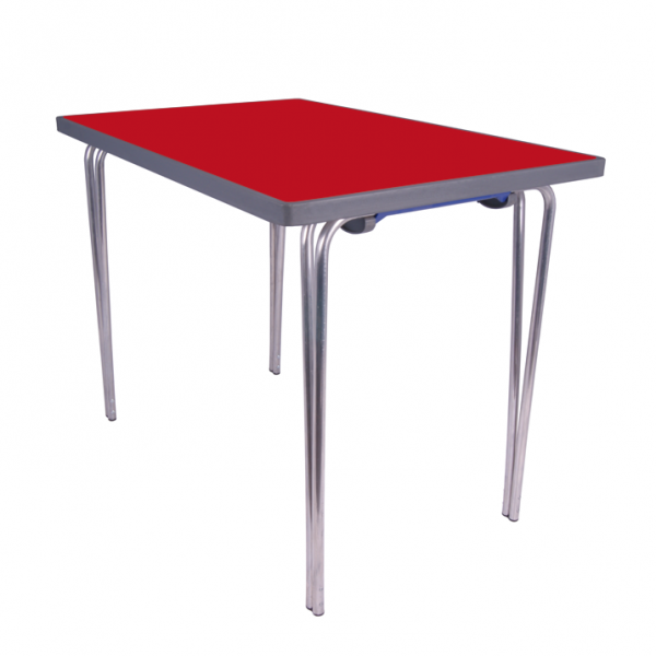 Premier Folding Table | 584 x 915 x 685mm | 3ft x 2ft 3" | Poppy Red | GOPAK