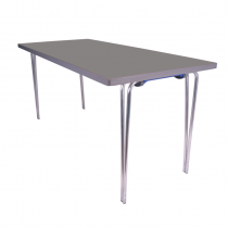 Premier Folding Table | 760 x 1520 x 760mm | 5ft x 2ft 6″ | Storm | GOPAK