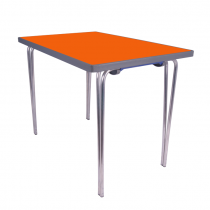 Premier Folding Table | 508 x 915 x 610mm | 3ft x 2ft | Orange | GOPAK