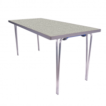 Premier Folding Table | 584 x 1520 x 610mm | 5ft x 2ft | Snow Grit | GOPAK