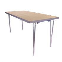 Premier Folding Table | 584 x 1520 x 610mm | 5ft x 2ft | Maple | GOPAK