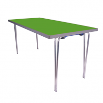 Premier Folding Table | 584 x 1520 x 610mm | 5ft x 2ft | Pea Green | GOPAK
