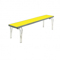 Premier Stacking Bench | 381 x 1220 x 254mm | 4ft | Yellow | GOPAK