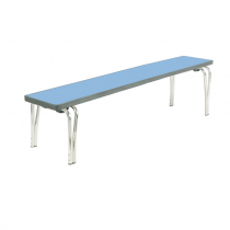Premier Stacking Bench | 381 x 1520 x 254mm | 5ft | Pastel Blue | GOPAK