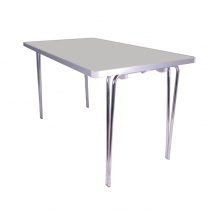 Economy Folding Table | 700 x 1220 x 610mm | 4ft x 2ft | Grey | GOPAK