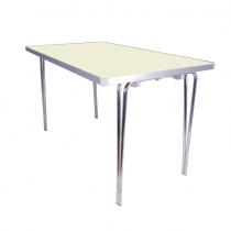 Economy Folding Table | 700 x 1220 x 685mm | 4ft x 2ft 3″ | Vanilla | GOPAK