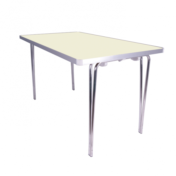 Economy Folding Table | 700 x 1220 x 685mm | 4ft x 2ft 3" | Vanilla | GOPAK