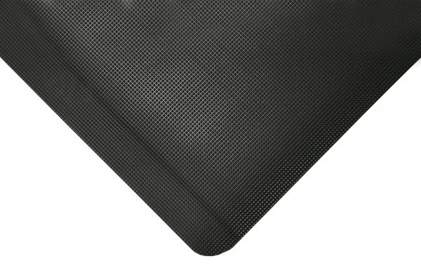 Welding Anti Fatigue Mat | Black | 0.6m x 0.9m | Diamond Tread | COBA