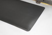 Fluted Anti-Fatigue Mat | Black | 0.6m x 0.9m | COBA