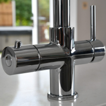 4-in-1 Boiling Hot Tap | Hot & Cold Mains Water | Filtered Cold & Boiling Water | Chrome | Intrix