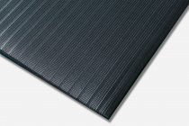 Kumfi Rib Anti Fatigue Mat | Black | 0.6m x 0.9m | Blue Diamond Matting