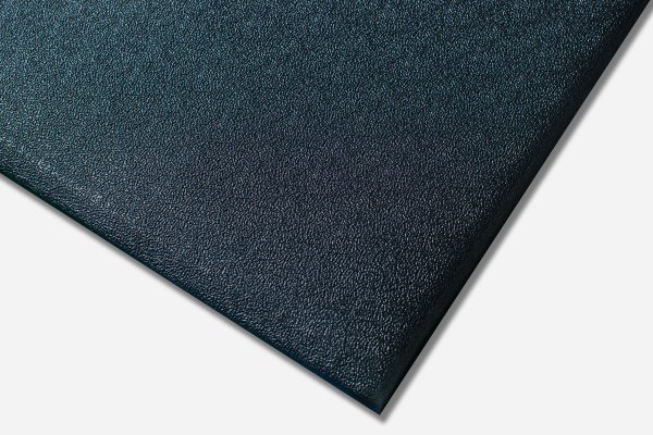 Kumfi Pebble Anti Fatigue Mat | Black | 0.9m x 3.0m | Blue Diamond Matting