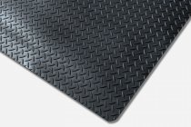 Kumfi Tough Anti Fatigue Mat | Black | 0.6m x 0.9m | Blue Diamond Matting