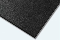 Diamond Interlock Anti Fatigue Floor Tile | Interlocking End Piece | Black | 0.71m x 0.79m | Blue Diamond Matting