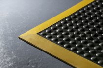 Ergotred Anti Fatigue Mat | Black & Yellow | 0.9m x 1.2m | Blue Diamond Matting