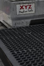 Workzone Anti Slip Rubber Mat | Black Nitrile | 0.91m x 1.52m | Blue Diamond Matting