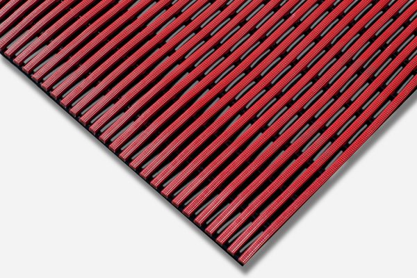 Interflex Duckboard Mat | Red | 0.8m x 10.0m | Blue Diamond Matting