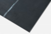 Rib Mat Electrical Safety Mat | Black | 1.0m x 10.0m | 6mm Thick | Blue Diamond Matting