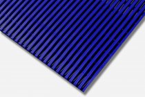 Interflex Splash Duckboard Mat | Blue | 0.6m x 10.0m | Blue Diamond Matting