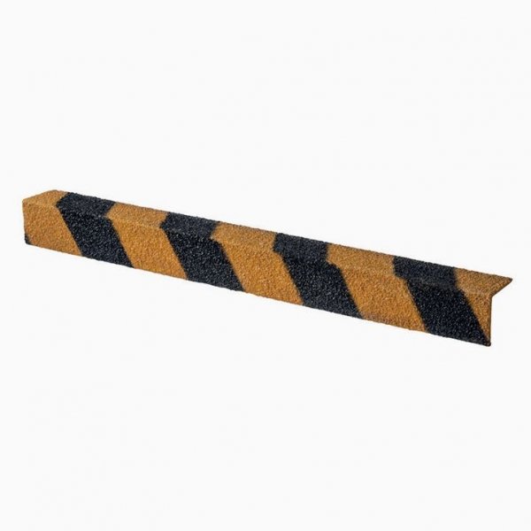 GRP Nosing Cover | Black & Yellow | 55mm x 55mm | 400mm Length